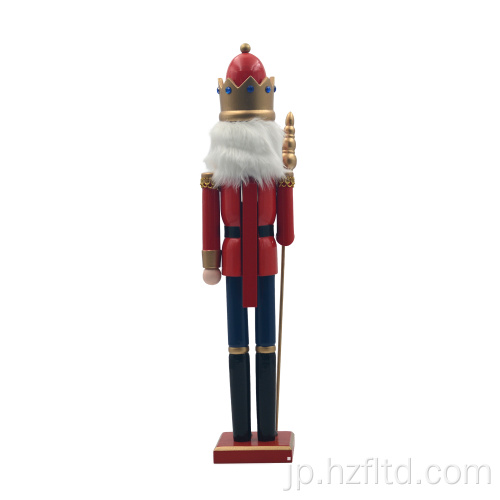 リビングローンまたはクリスマスのための兵士スタンドガードの装飾